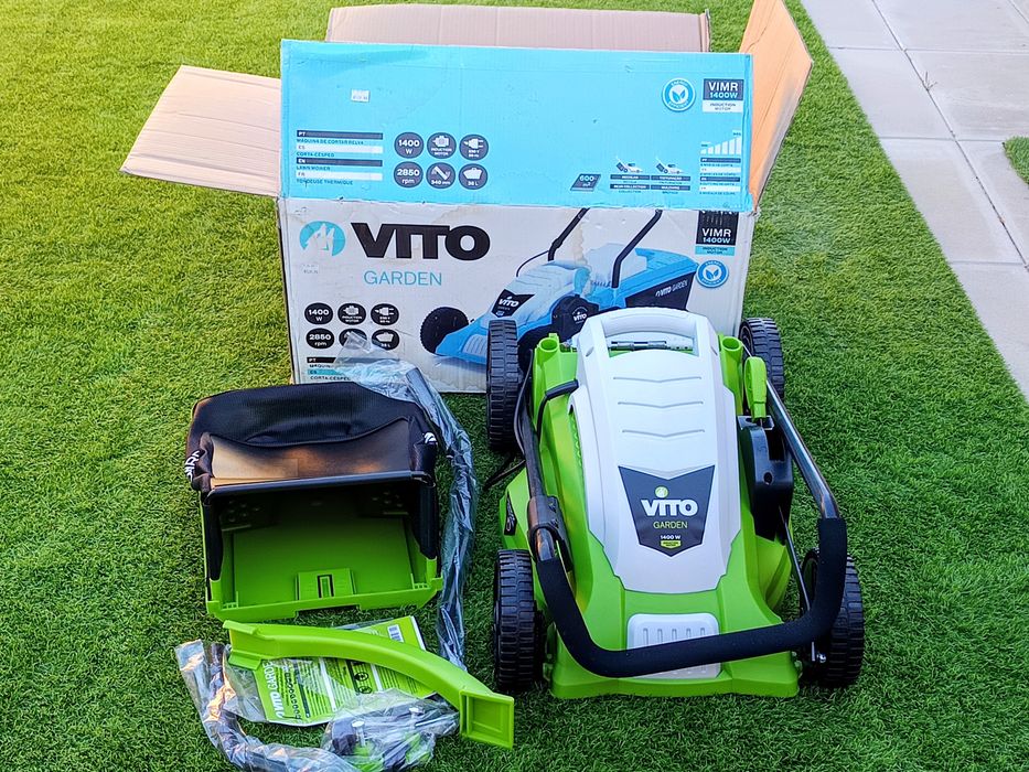 Corta-relva VITO 1400W NOVO – Nunca usado – 120€