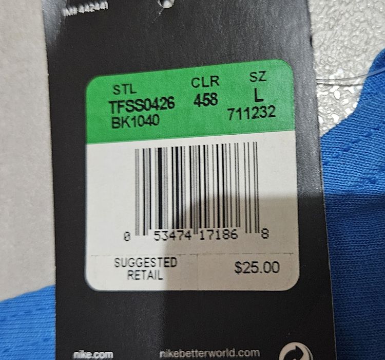Koszulka Nike bez rękawów rozmiar L