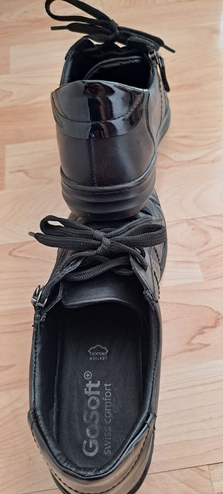 Damskie buty ze skóry-GoSoft -39