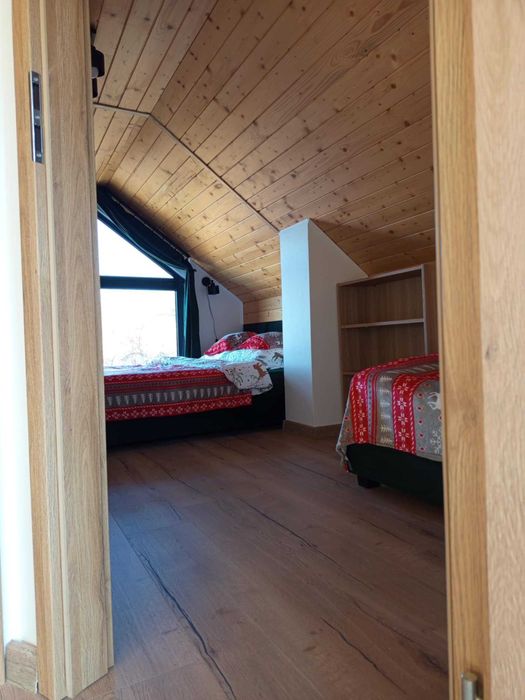 Brzozowe Zacisze Domek do wynajęcia balia, klimatyzacja, wakacje ferie