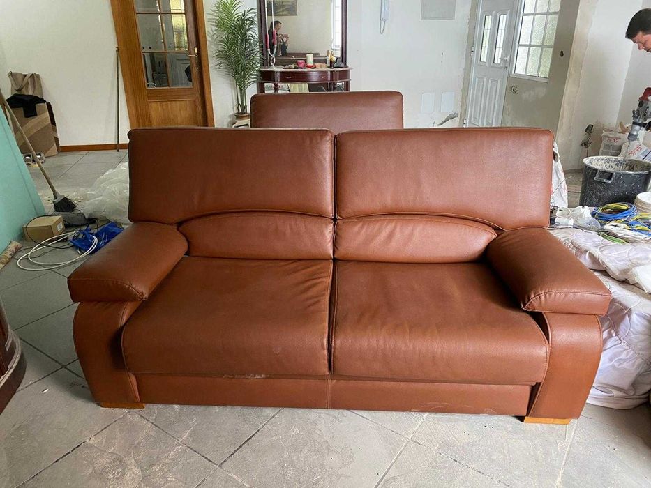 Conjunto sofá + 2 cadeirões