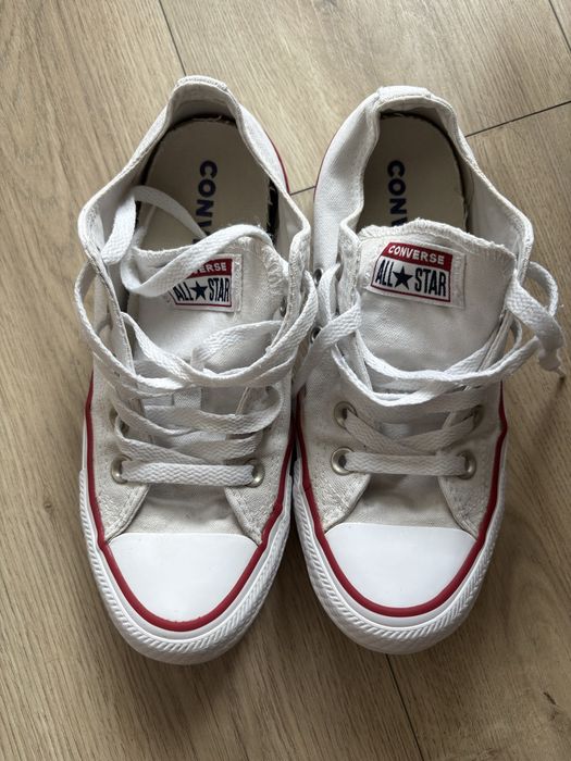 Białe converse 36,5