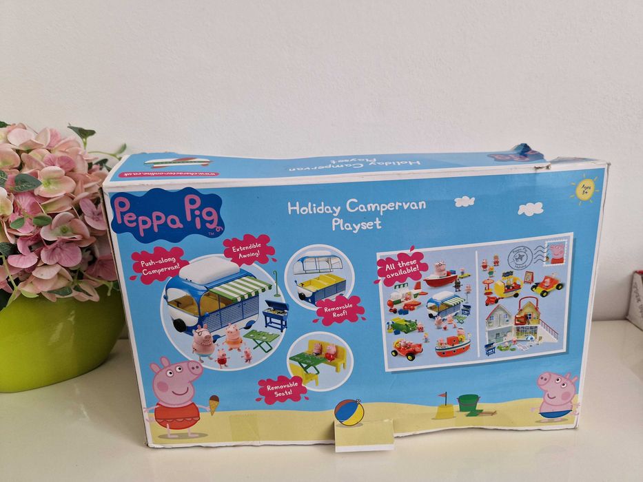Świnka peppa wakacyjny kamper figurki