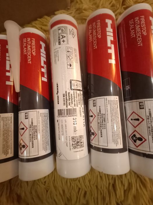 Silikony ppoz Hilti firestop CFS-FIL