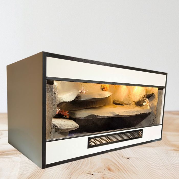 Terrarium meblowe dla gekona lamparciego węża agamy stepowe DOSTĘPNE