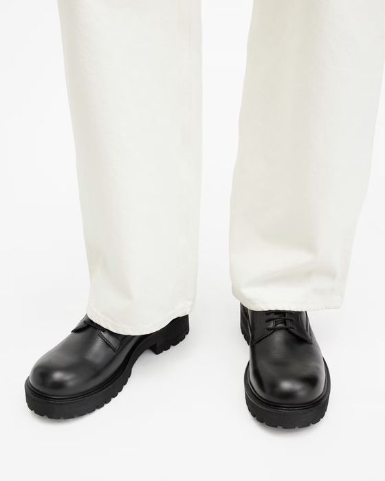Кожаные туфли дерби AllSaints Hank Derby, 45р.
