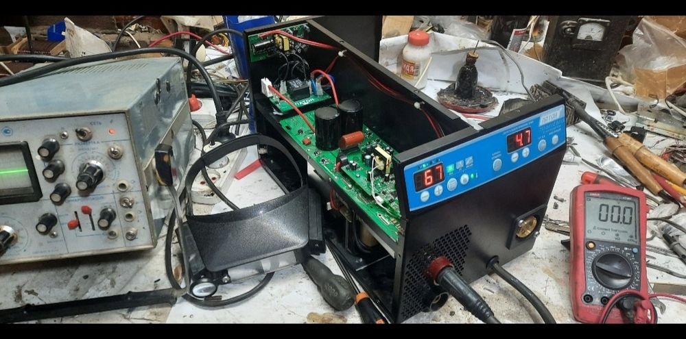 Ремонт инверторных сварок и полуавтоматов.