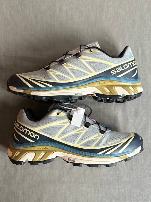 Кросівки Кроссовки Salomon XT-6 Gore-Tex Dover Blue Синий Синій Кросовки Демісезон