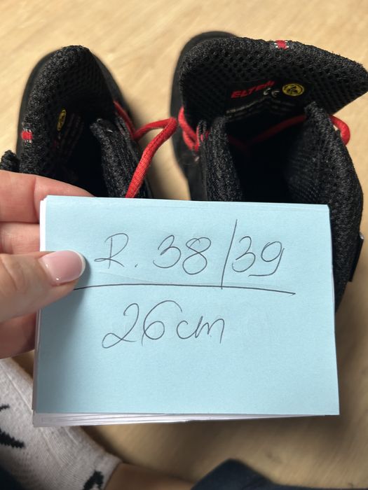 Buty robocze wysokie jesienno zimowe Elten r 38/39 stan idealny