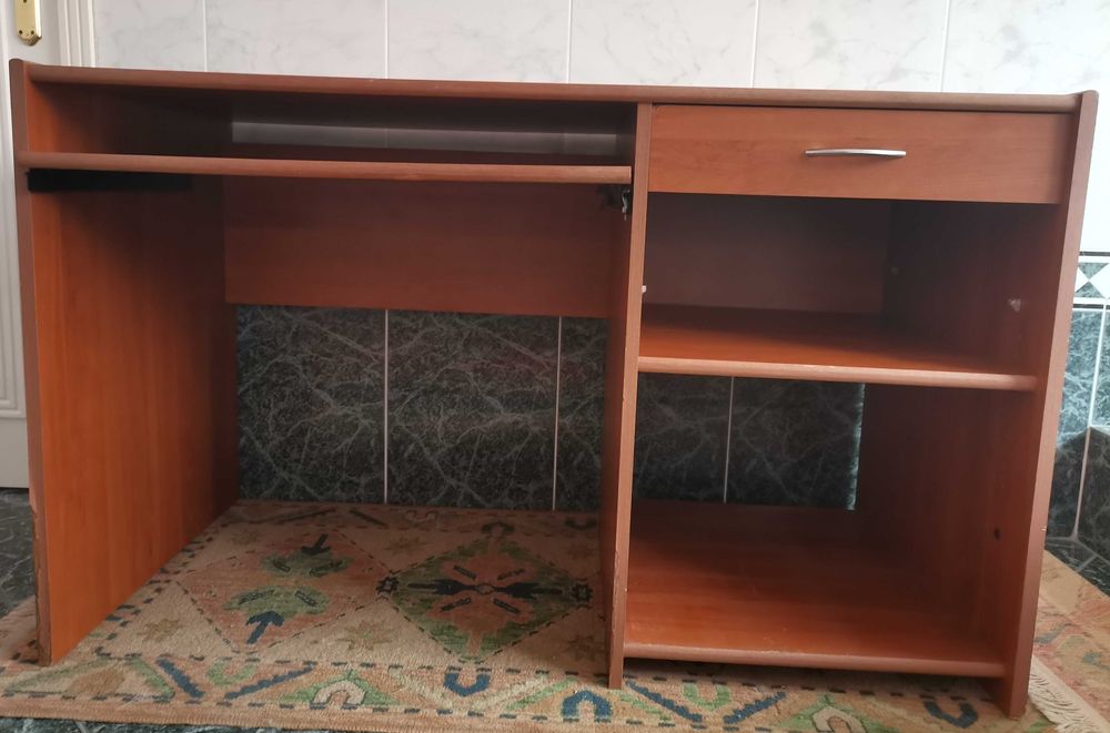 Secretária escrevenina computador