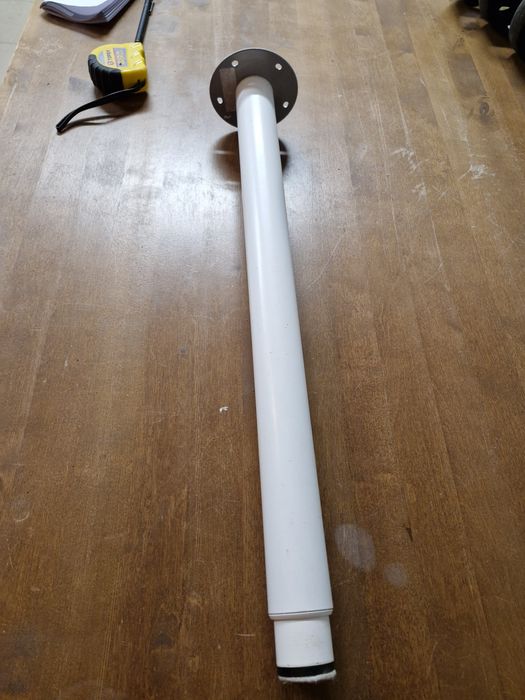 Noga Regulowana IKEA Olov do Blatu 60-90 cm Biała