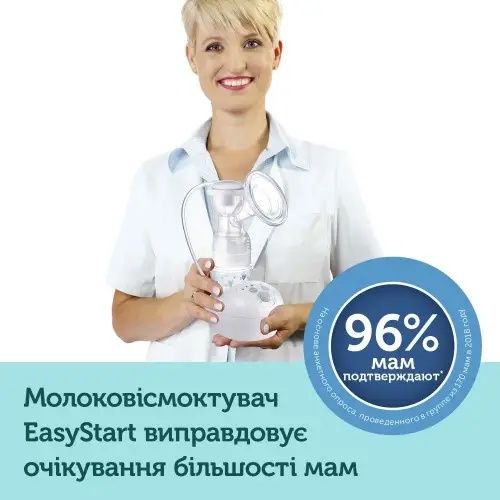 Запакований! Електричний молоковідсмоктувач EasyStart ,Canpol+Подарок