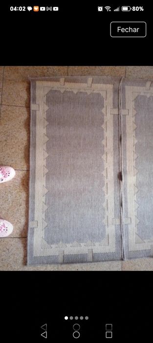 Conjunto de 3 tapetes novos
