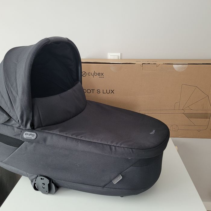 Gondola Cybex Cot S Lux Moon Black