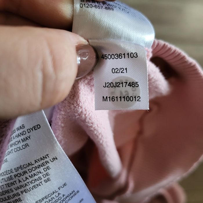 Bluza Calvin Klein Broadway Pink oversize S-L