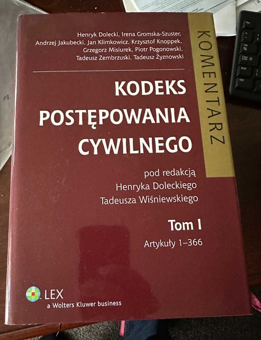 Komentarz do KPC, red. Dolecki,  Wiśniewski 5 tomów.
