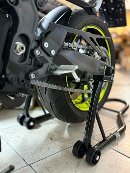 conjunto de cavaletes para moto