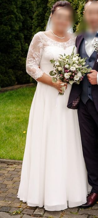 Suknia ślubna kolor ivory