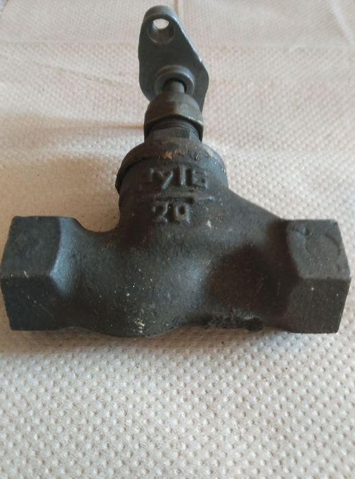 Кран, вентиль чугунный, СССР
