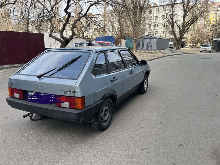 Ваз 2109 на полном боевом ходу