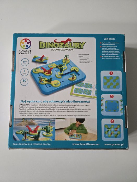 Smart games Dinozaury Tajemnicza wyspa