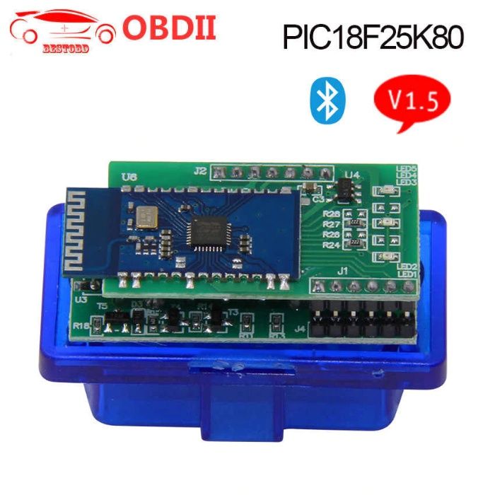 Продам диаг сканера OBD2 ELM327 версия 2.1 и  1.5 ориг.чип PIC18F25K80