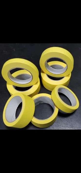 Малярна стрічка (скотч), малярная лента, masking tape 19мм/50м