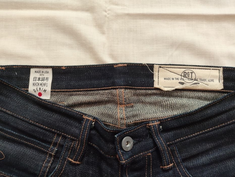 Джинсы Rogue Territory RGT selvedge selvage селвидж RARE!