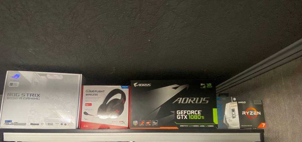 ПК Настольный (комплект с монитором и девайсами) Ryzen 7 5800X3D