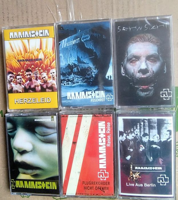 Аудиокассеты Depeche Mode,Queen,Iron Maiden,Sandra,Chris Rea,Prodigy