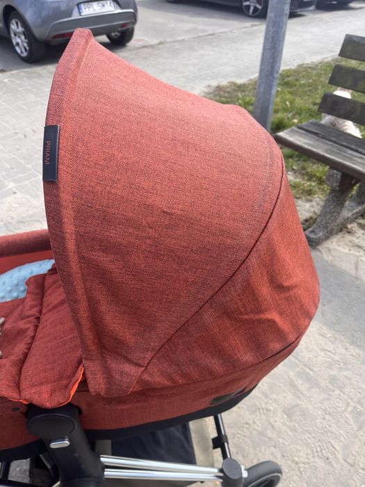 Wozek Cybex priam 1.0 2w1 gondola spacerowka stelaz