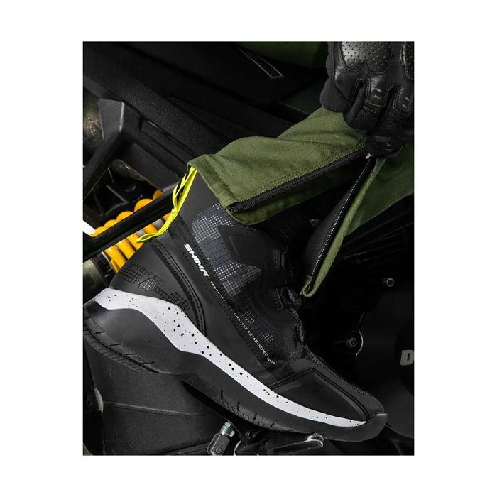 Spodnie motocyklowe Shima GIRO 3.0 MEN BLACK, KHAKI