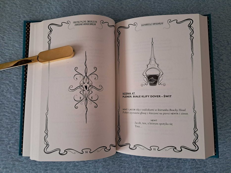Książka – scenariusz „Zbrodnie Grindelwalda”, J.K.Rowling
