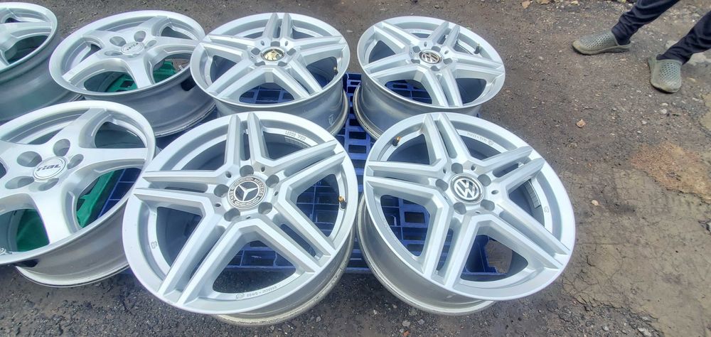 Диски 5 112 R17 Volkswagen VWAG, Mercedes, Germany Uniweels 7,5J ET36