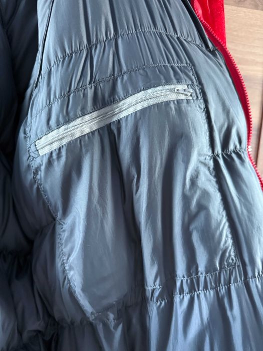 Kurtka puchowa ekspedycyjna Yeti Pro II czerwona (1300g, 600g puchu)