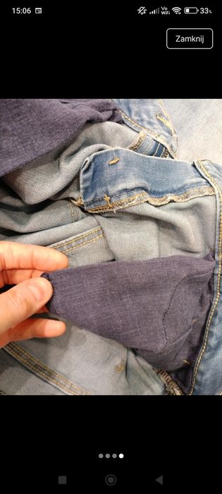 Jeansy damskie skinny Denim W31