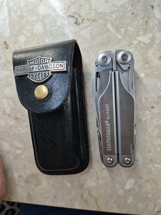Leatherman Surge + skórzane etui Harley-Davidson