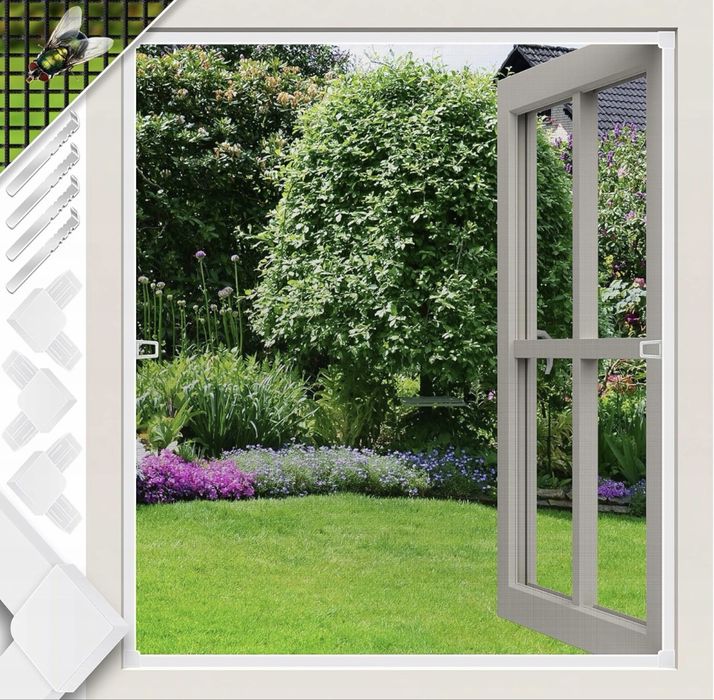 Moskitiera do okna 140cm x 120cm