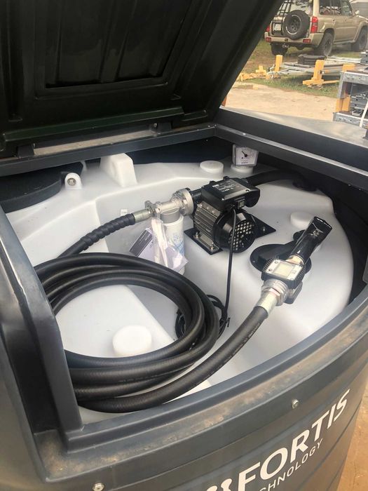 Zbiornik Dwupłaszczowy 1500 Agro FORTIS do oleju napędowego - dostawa