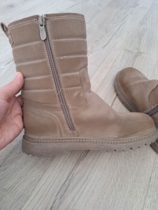 Kozaki buty na zimę wyższe bardzo ciepłe