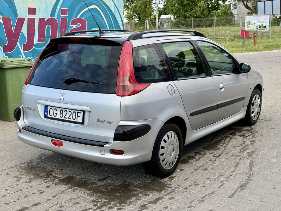 Peugeot 206SW 1.4 benzyna. 2003r. Klima.