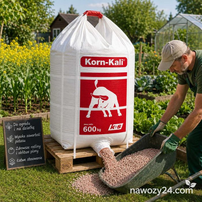KORN KALI 25 KG, sól potasowa z mikroelemantami