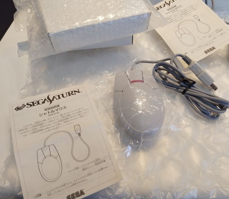 Sega Saturn Rato Shuttle Mouse Original