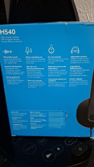 Słuchawki Logitech H540