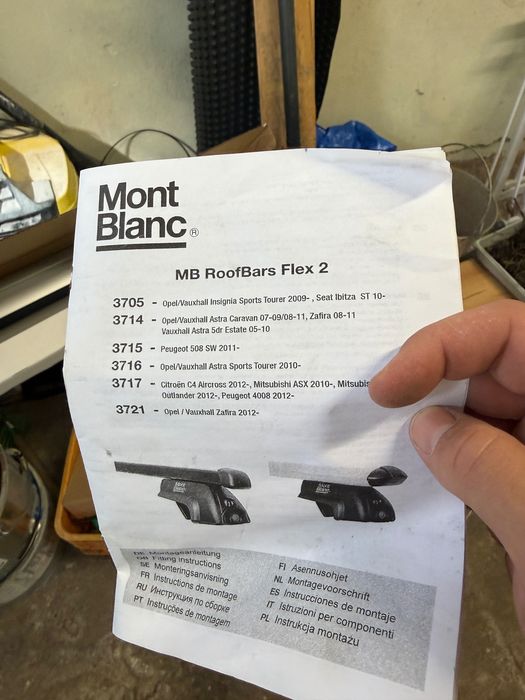 Mont Blanc MB RoofsBars Flex 2 | NOWE