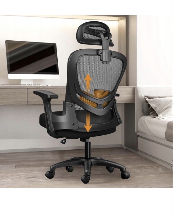 Ergonomiczny fotel biurowy z regulacją