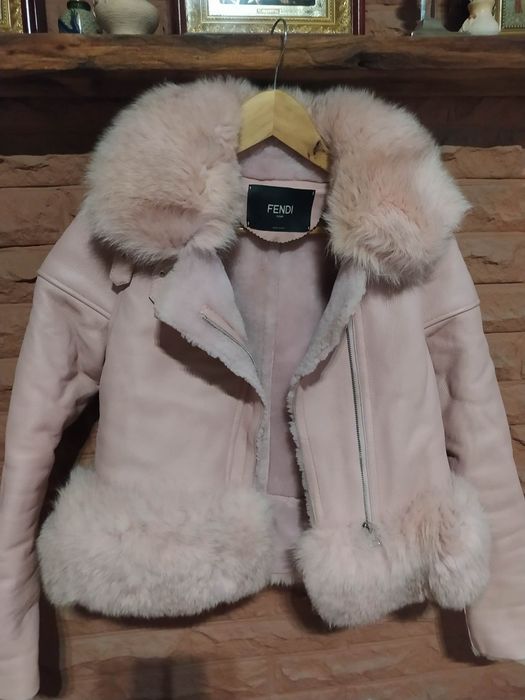 Дубленка автоледи Fendi,р.XS
