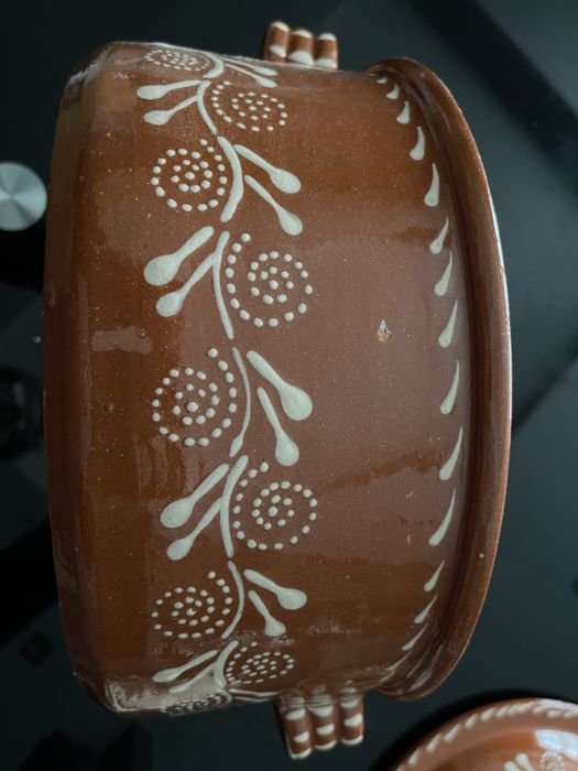 Tachos rusticos em barro