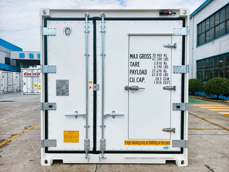 Kontener morski magazynowy 20DV RF chłodnia chłodniczy One Way, Nowy