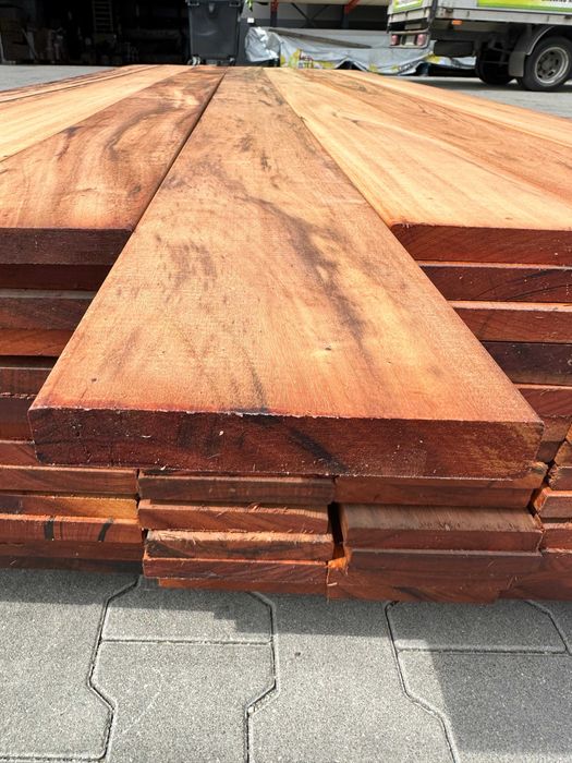 Deska Tarasowa egzotyczna Gładka TIGERWOOD 21x145  Fas KD